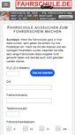 Mobile Screenshot of fahrschulen.de